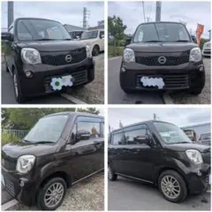 日産 モコ X H23年 車検2年 9.9万キロ プッシュスタート バックカメラ