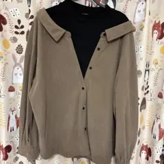 m*6様 コーデュロイブラウンジャケット 4L