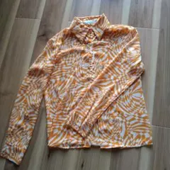 NICOLE 幾何学模様 シャツ サイズ40