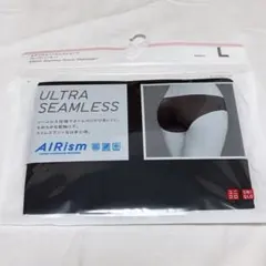 【新品】エアリズムシームレスショーツパンツ　ユニクロ　ブラック　L