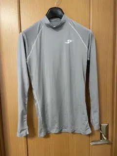 グレー 長袖 アンダーシャツ Mサイズ