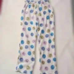 スマイリーフェイス マルチカラードット柄ルームウェア M-L