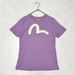 00s EVISU エヴィス 袖刺繍 カモメ ロゴ プリント Tシャツ y2k - メルカリ