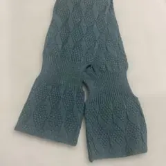 新品Honey Please Style ケーブル編みマフラー グリーン系