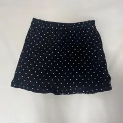 ドット 水玉 ミニスカート
