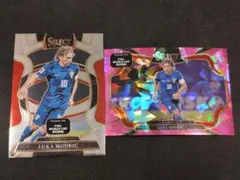 モドリッチ 2枚 25-26 Panini Select Pink Ice
