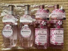＆honey ヘアオイル 白桜と紅桜