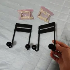 ドアフック　ドアハンガー　音符型