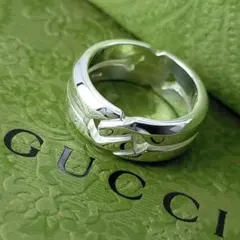 ★SALE★【GUCCI】ノット　インフィニティ　リング　ナロー　８号　2750