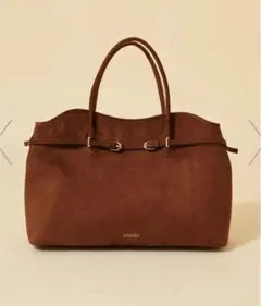 snidel ソフトベルトトートバッグ ブラウンのサムネイル