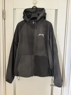 STUSSY “BEACH SHELL WRINKLED NYLON” Stussy Wrinkled Nylon Beach Shell Jacket Brown Men's - SS24 - US