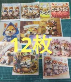華様】ハンドメイドオーダー☆柴犬☆ガーゼハンカチ 2点 | Mercari