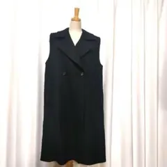 着物リメイク黒交差衿ノースリーブロングドレス - メルカリ