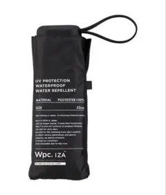 新品 完全遮光 IZA【Compact】 日傘 折りたたみ Wpc. ブラック