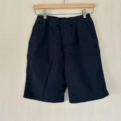 【すぐ発送】ユニクロ　ショートパンツ　150 ネイビー　ハーフパンツ