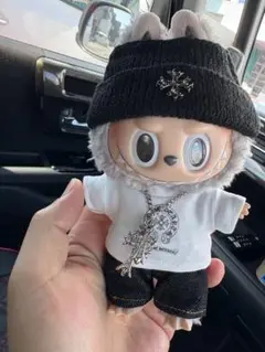 ラブブ(グレー)服付き