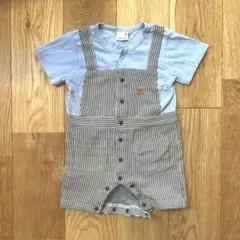 プティマイン　半袖ロンパース　80