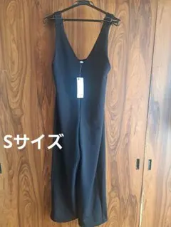 GU ブラック サロペット Sサイズ