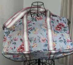 キャスキッドソン　2way ボストンバッグ　水色　旅行バッグ　ショルダーバッグ