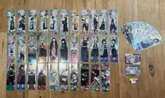 鬼滅の刃　ロングステッカーガム　コンプリート32種　バラ12枚　おまけ付き