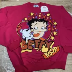BETTY BOOP 赤 長袖 トップスのサムネイル