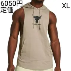 【値下げ不可】プロジェクトロック タンクトップ フード付きXL