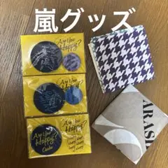 嵐　Are you Happy? 会場限定缶バッジ　３つ　風呂敷き　2点