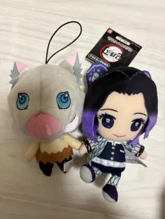 鬼滅の刃　嘴平伊之助&胡蝶しのぶ　ぬいぐるみセット