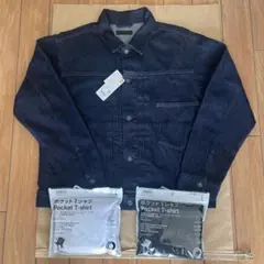 未使用品　ユニクロ　トラッカージャケットとトリップスターTシャツ白黒のセット売り