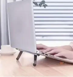 【新品 未使用 未開封品】ノートパソコンスタンド 角度調整可能 ブラック