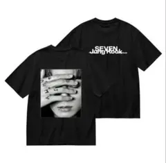 新品BTS ジョングク風 ARMYタトゥー グラフィックTシャツ