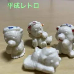 平成レトロミニクマのミニフィギュアセット4個