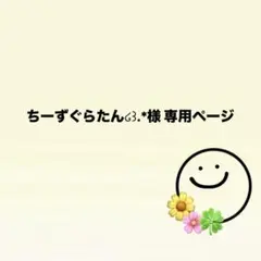 ちーずぐらたん໒꒱.*様 専用ページ