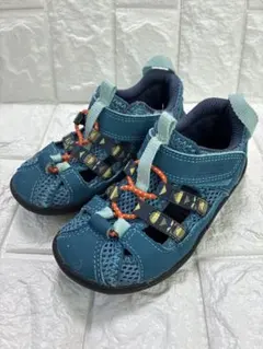 IFME×BREEZE ウォーターサンダル キッズ アウトドアシューズ 青