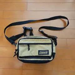 Coleman チェック柄 ボディバッグ