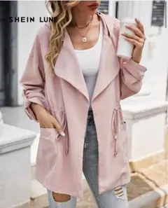 ✨大人気完売品✨フード付きコート　アウター　ジャケット　XL