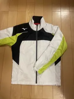 Mizuno ジャージ XS ホワイト/ブラック/ライム