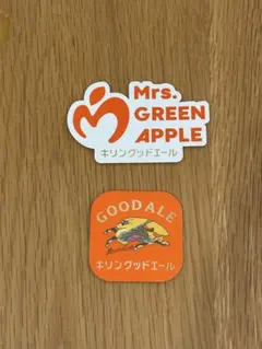 Mrs. GREEN APPLE キリングッドエール ステッカー