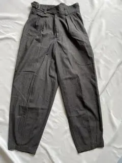 【90年代古着】女性の方でも/ MENS BATSU ワイドパンツ ベルト付き