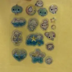 【今週限定値下げ‼️】あわわちゃん ドロップシール ウォーターシール おすそ分け