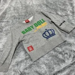 BABY DOLL トレーナー 80cm グレー