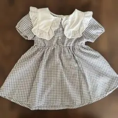 SHEIN ワンピース 18-24M ギンガムチェックのサムネイル