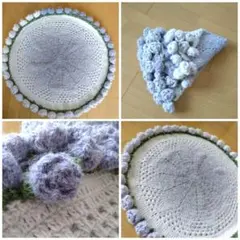 バラの花束ブランケット 本体グラデーションカラー