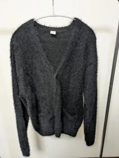 front11201　Faux Mohair Cardigan
