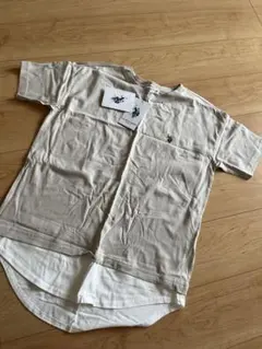U.S. POLO ASSN. 半袖Tシャツ ベージュ Mサイズ