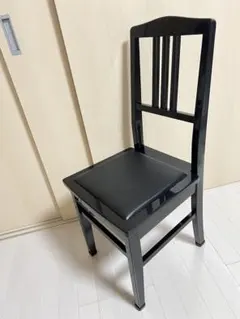 MEIYO名陽 背付ピアノ椅子 トムソン椅子 動作良好のサムネイル