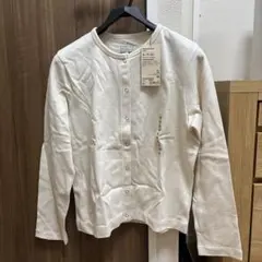 無印良品 太番手カーディガン 生成 Mサイズ