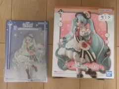 一番くじ　雪ミク　A賞B賞