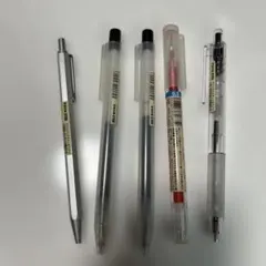 魚*郎様 無印良品　ボールペンセット 5本 おまけ付き