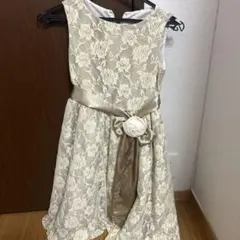 キャサリンコテージアイボリー 花柄レースドレス 1